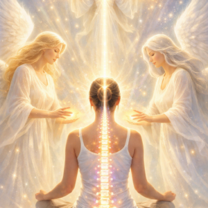 Geistige Wirbels&auml;ulenbegradigung mit Hilfe der Lichtengeln