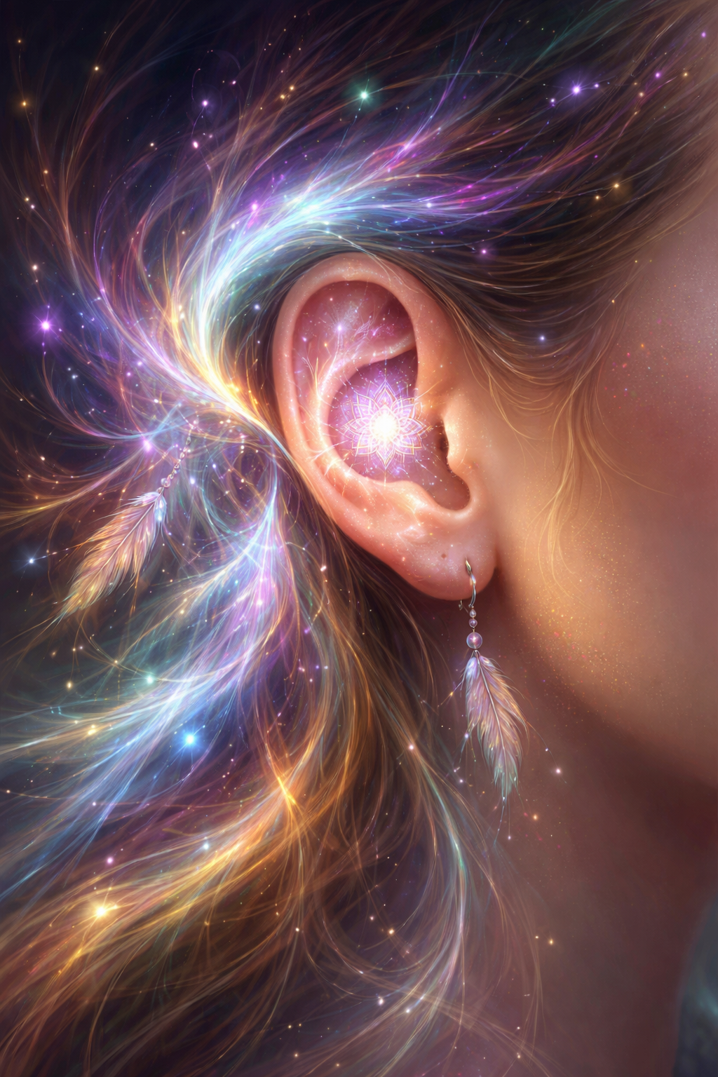 Blockierte Ohrenchakrenheilung